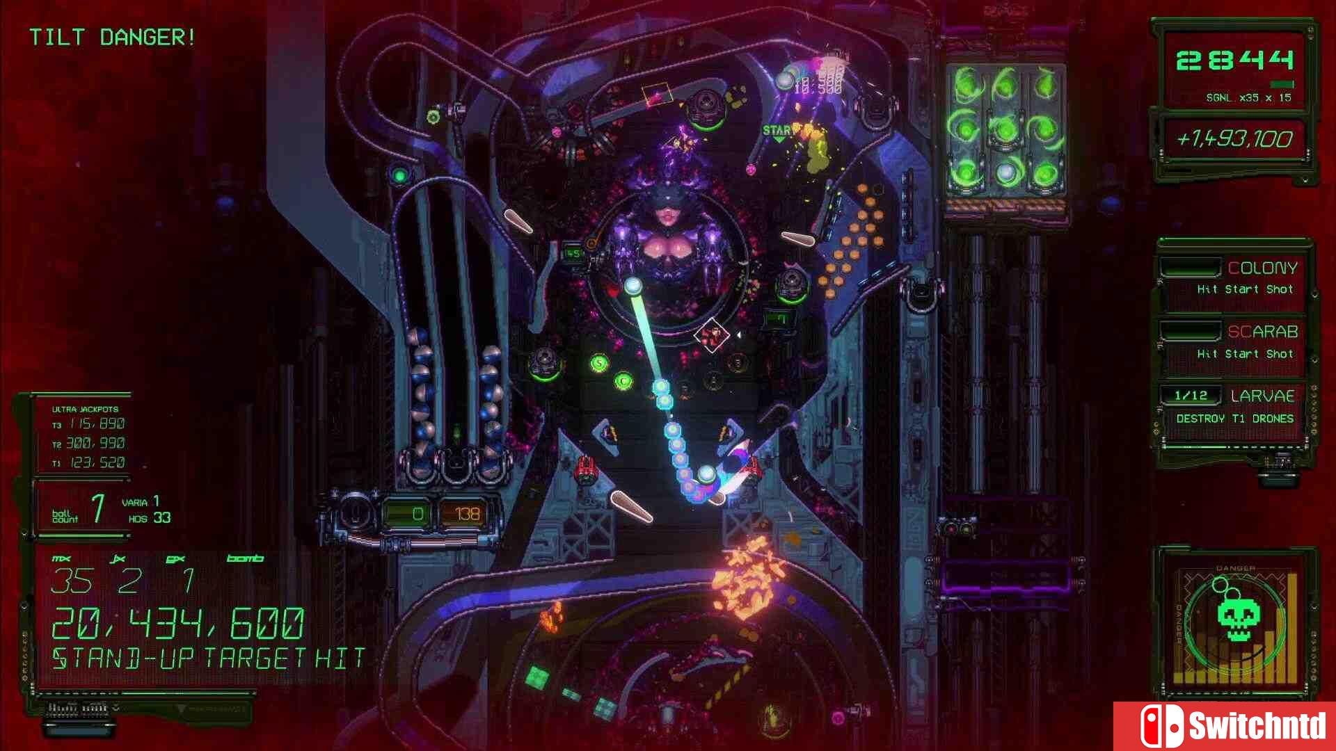 《异种弹珠（XENOTILT: HOSTILE PINBALL ACTION）》官方中文 TENOKE镜像版[CN/EN/JP]_3