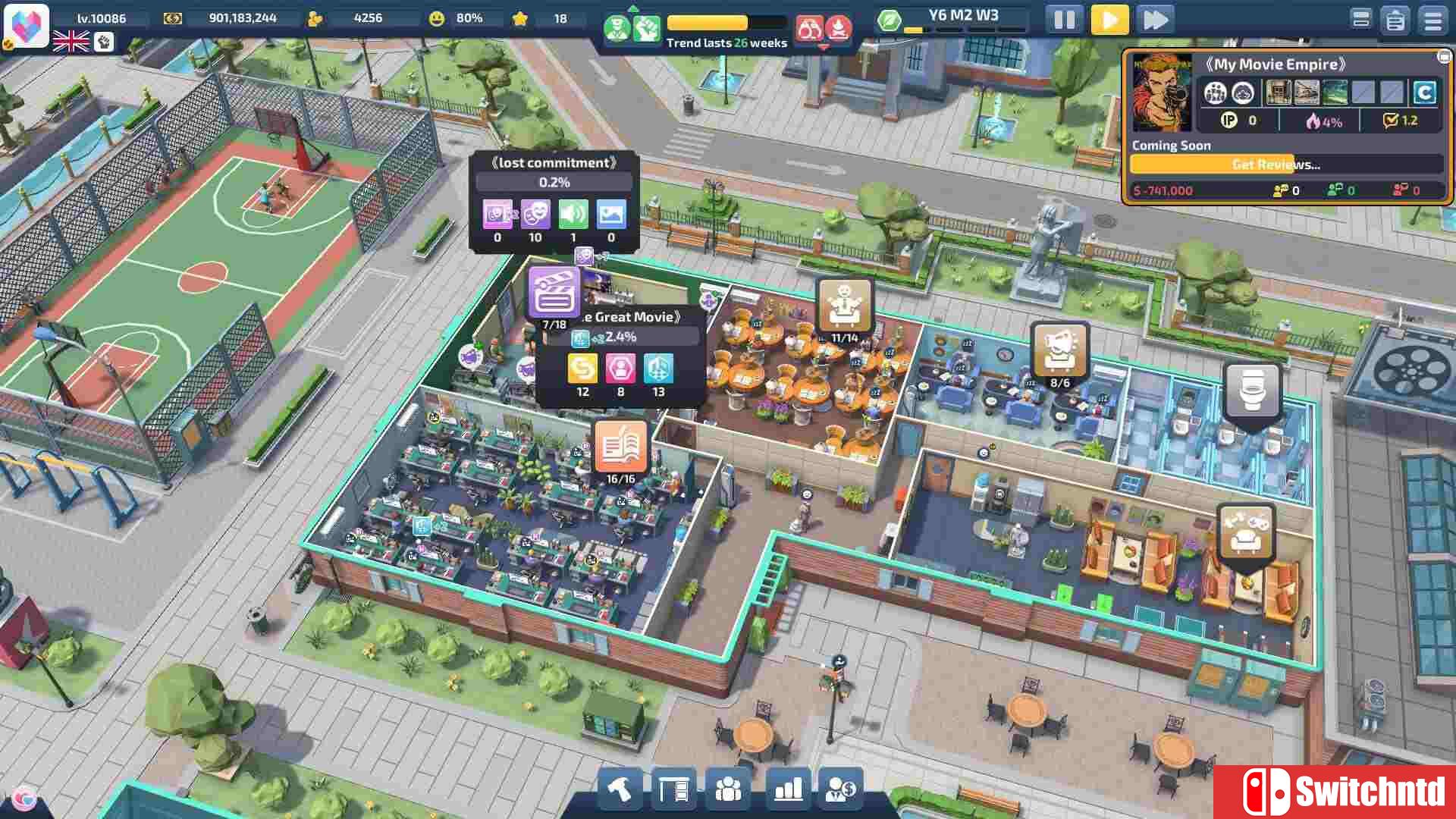 《超级电影大亨（Super Movie Tycoon）》官方中文 TENOKE镜像版[CN/TW/EN/JP]_1