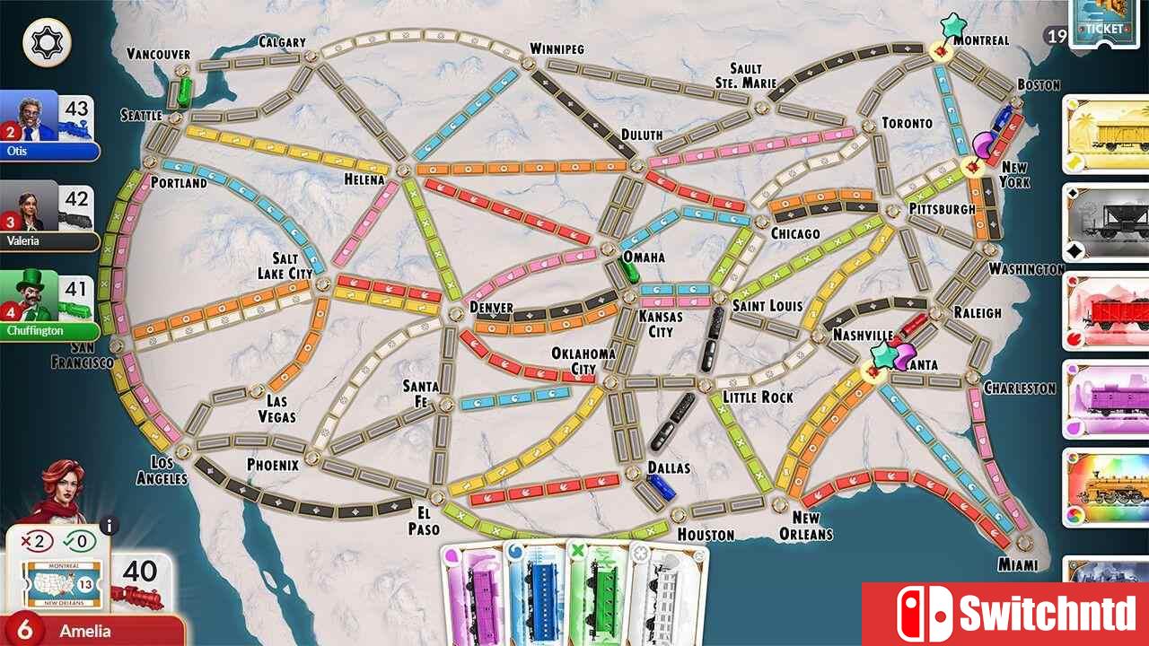《车票之旅（Ticket to Ride）》集成德国扩展包DLC TENOKE镜像版[EN]_2