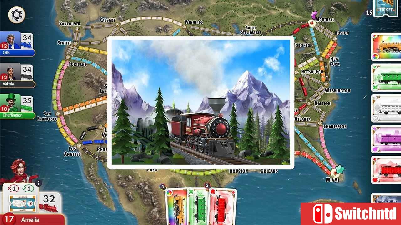 《车票之旅（Ticket to Ride）》集成德国扩展包DLC TENOKE镜像版[EN]_4