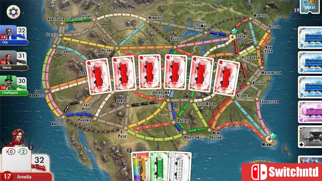 《车票之旅（Ticket to Ride）》集成德国扩展包DLC TENOKE镜像版[EN]_5