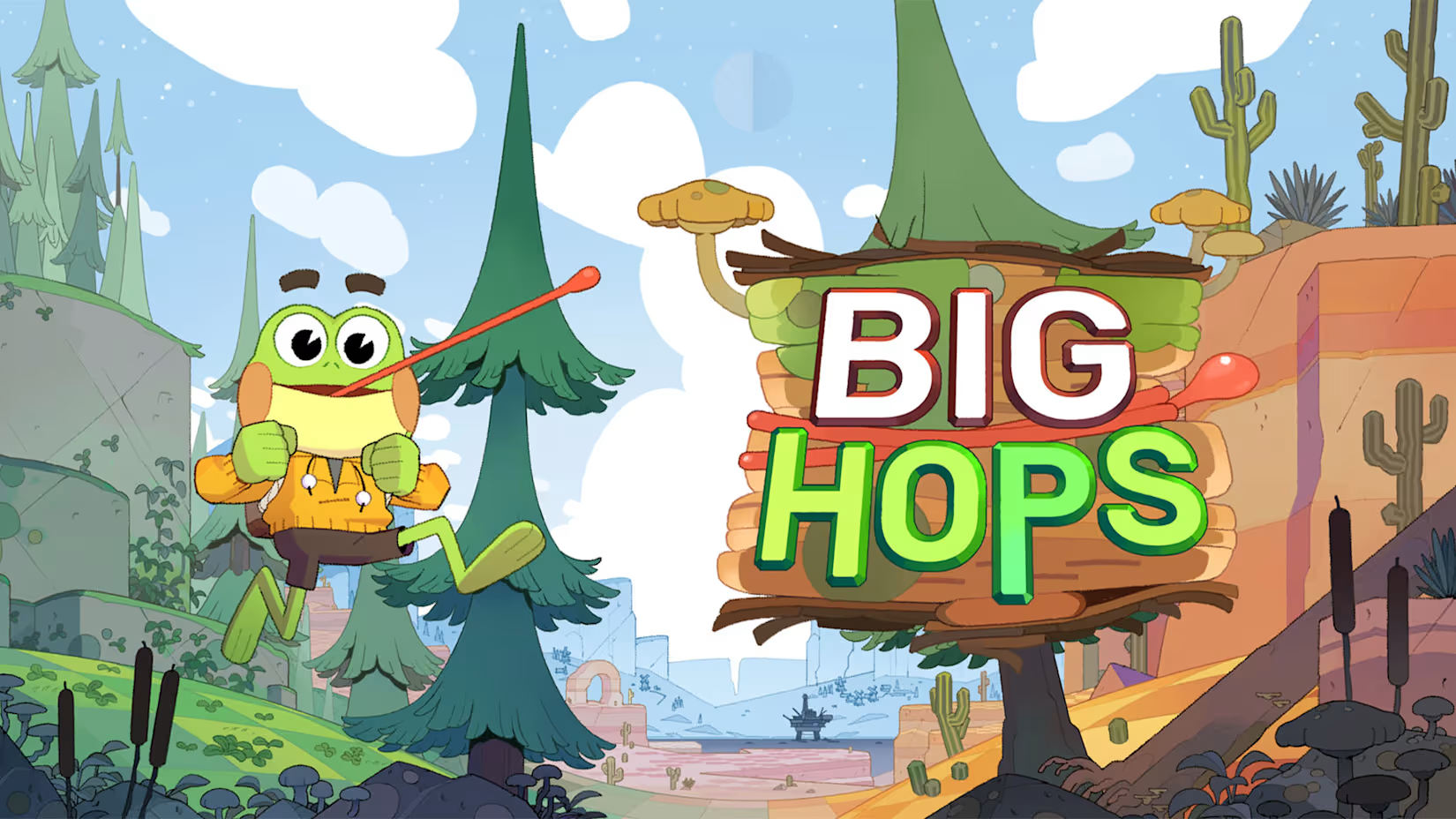 大跳跃 .Big Hops 英语