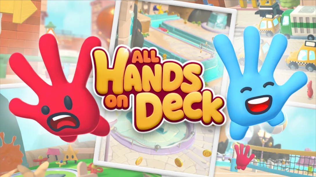 【美版】左左和右右 手牵手！ .All Hands on Deck 中文
