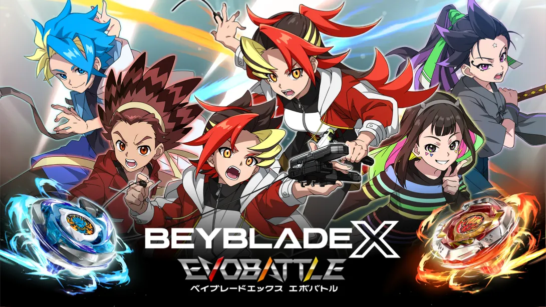 【日版】爆旋陀螺X 进化对决 .BEYBLADE X EVOBATTLE 英语