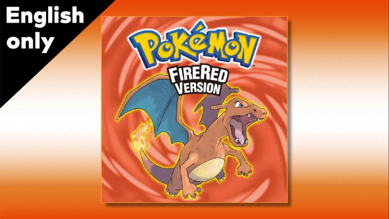【美版】宝可梦火红 .Pokemon FireRed 英语_0