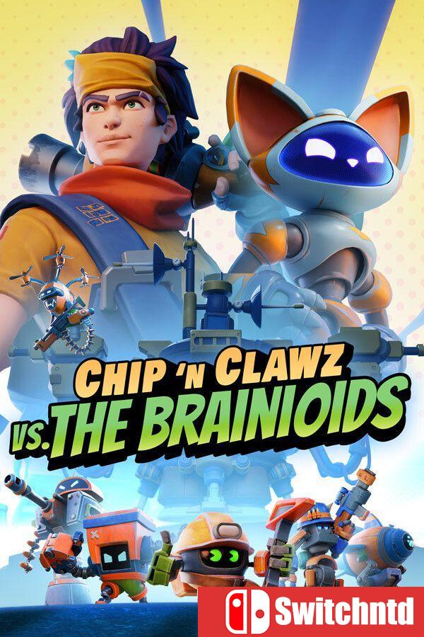 《脑怪来袭！脑晶保卫战（Chip ‘n Clawz vs. The Brainioids）》[中文/繁体/英文/日语]