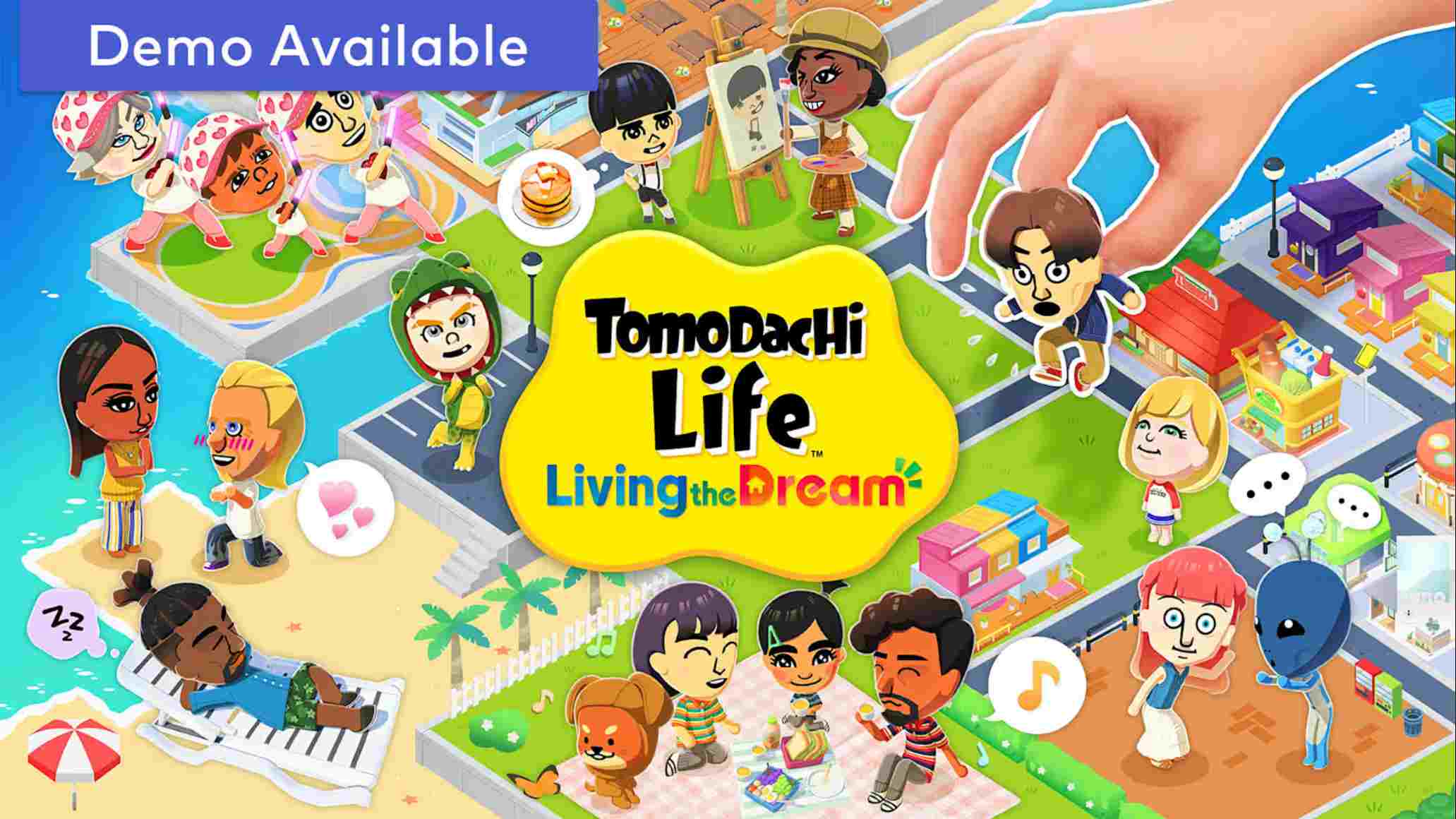 朋友收集：梦想生活 .Tomodachi Life Living the Dream 中文