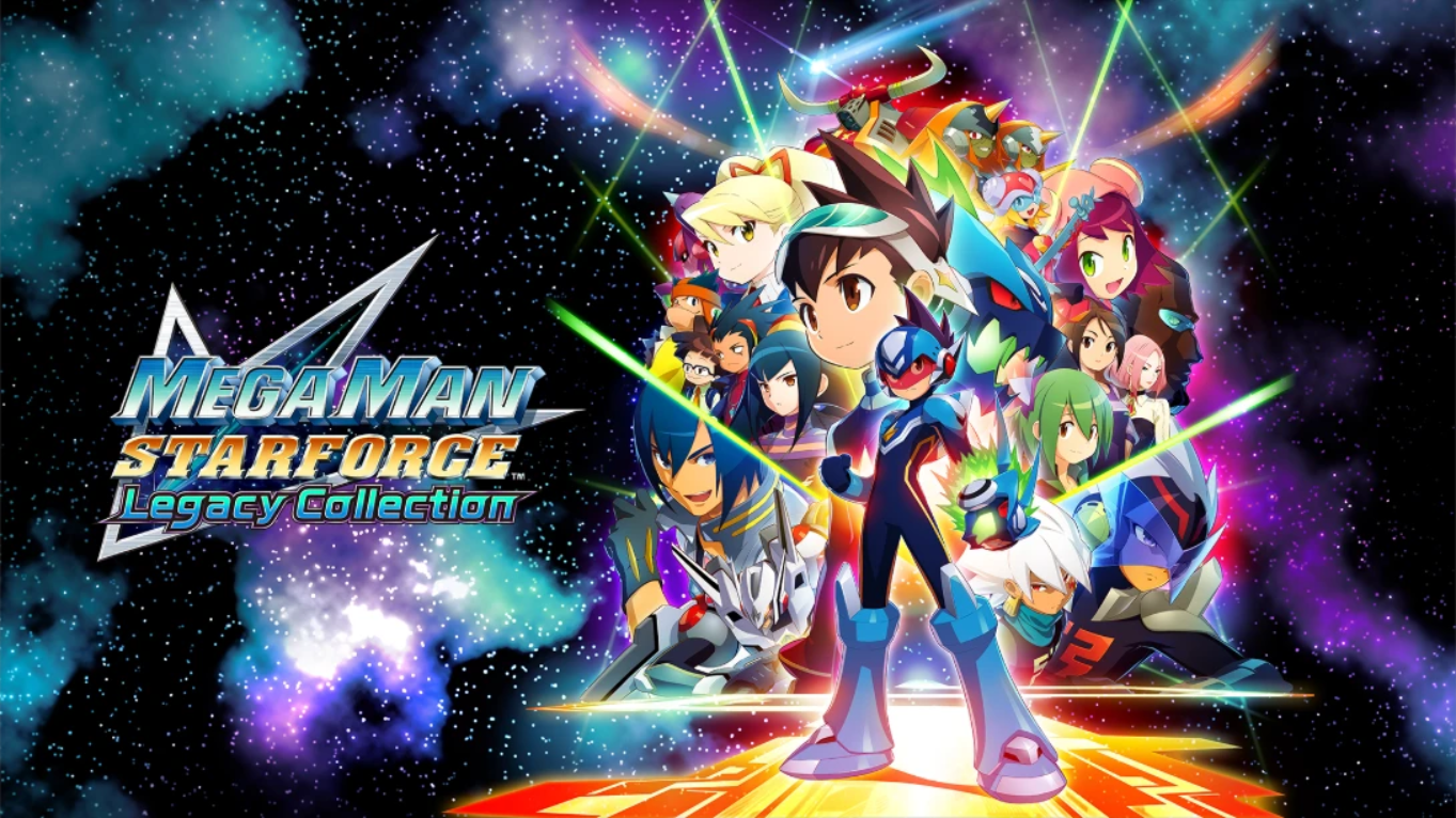 【美版】流星洛克人 完美合集 .Mega Man Star Force Legacy Collection 中文