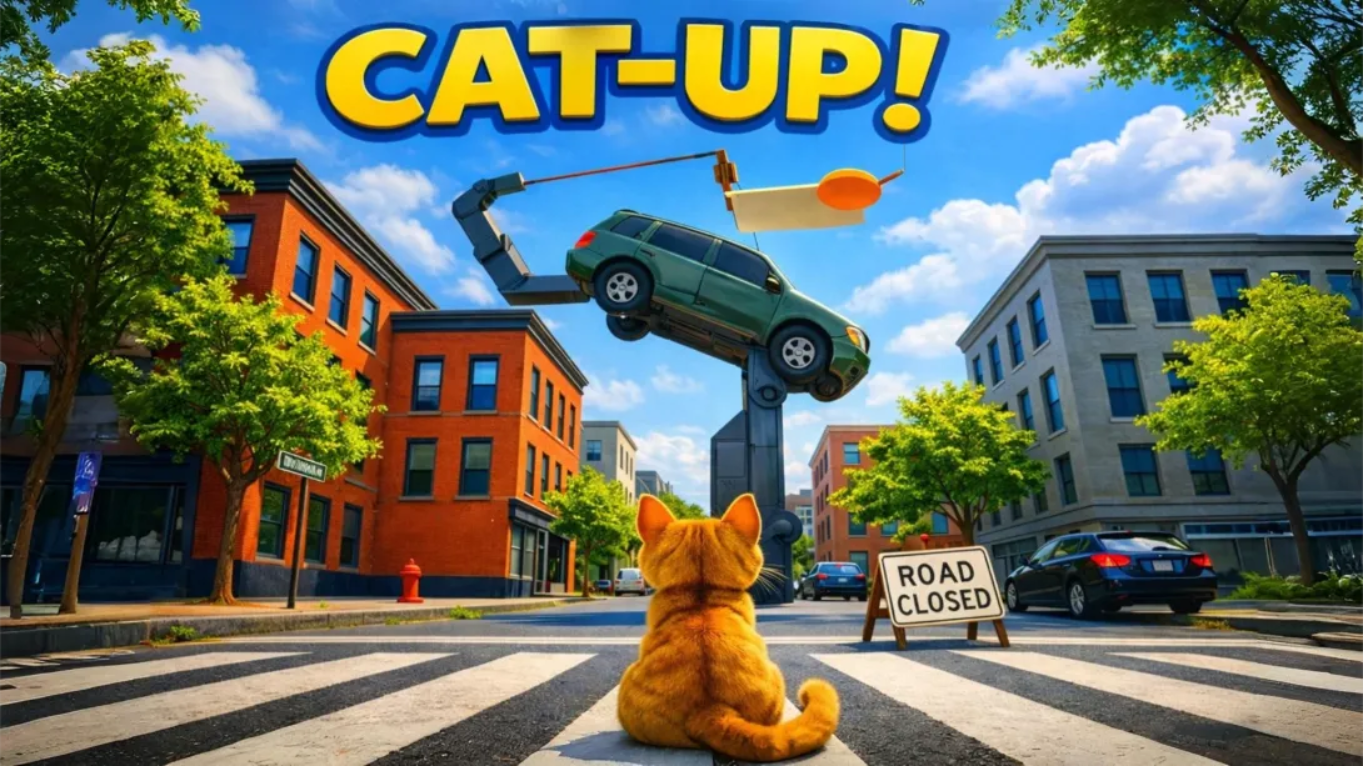 【美版】猫咪向上 .Cat-up! 中文