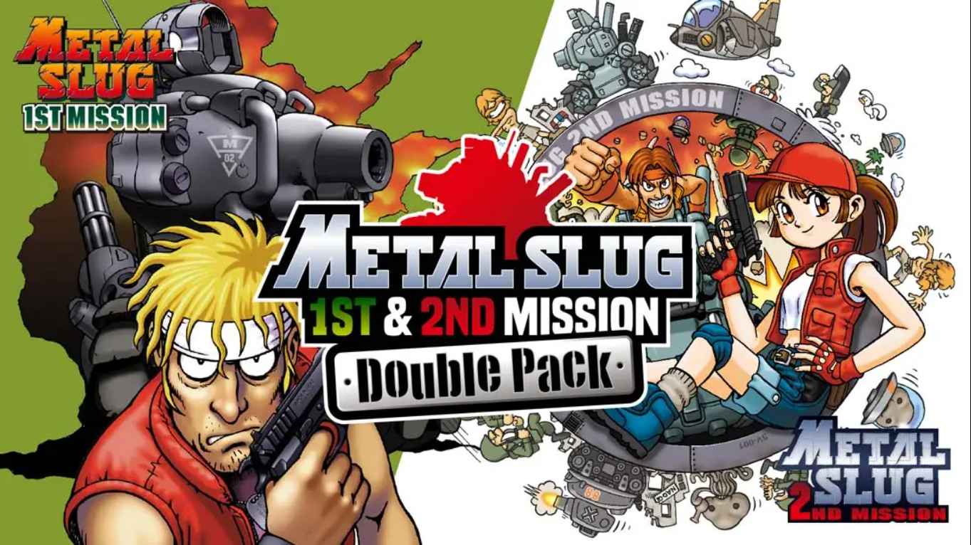 【美版】合金弹头 第一二任务合集 .METAL SLUG 1ST MISSION 英语